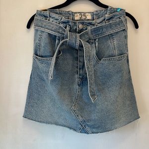 Denim Free People "We The Free" Mini Skirt Size 25